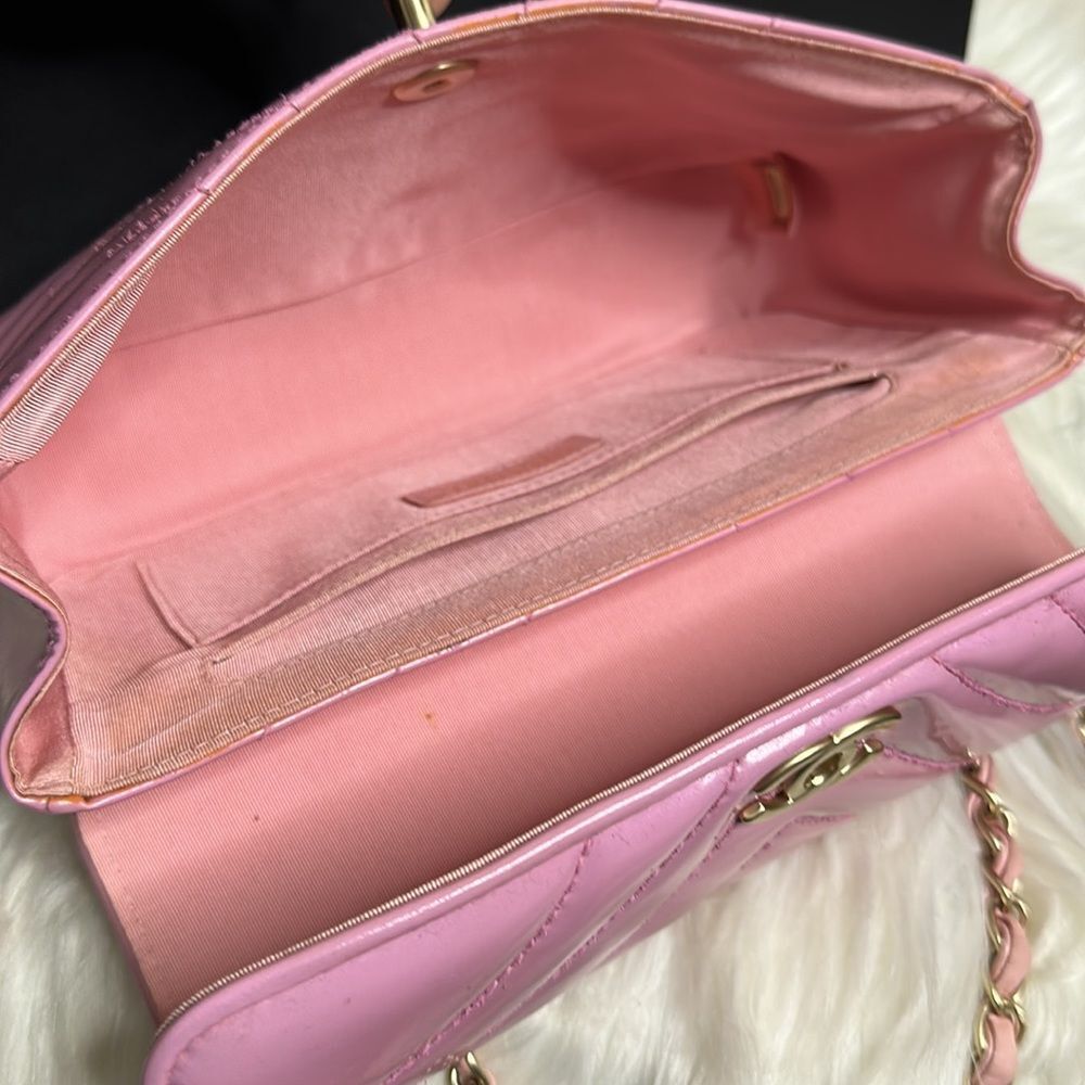 💯Authentic Chanel Vernis Shoulder Bag🍀 - Picture 12 of 17